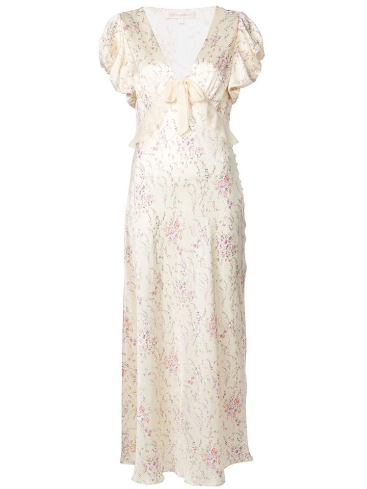 Love Shack Fancy Lillian Long Dress - Neutrals