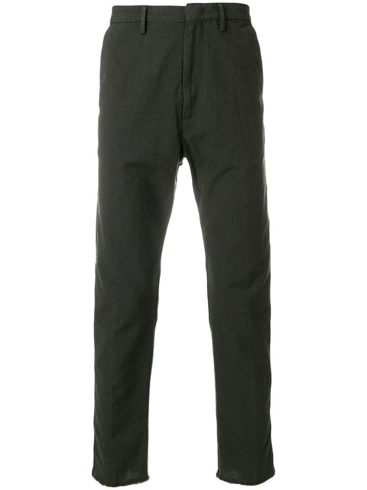 Pence Contrast Side Stripe Trousers - Grey