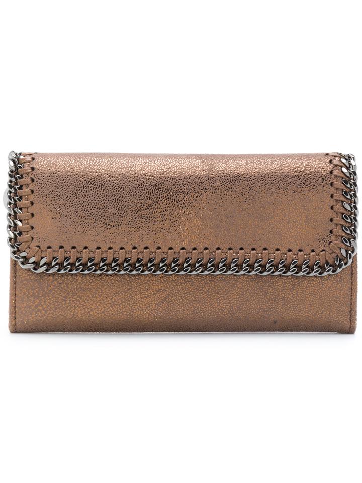 Stella Mccartney Falabella Continental Wallet - Metallic