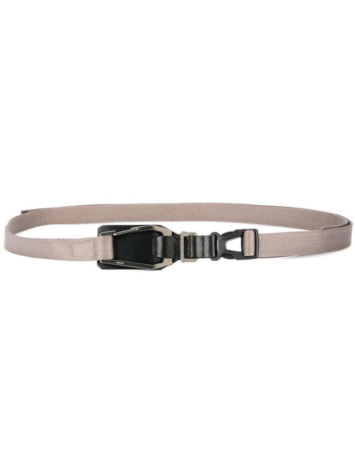 Julius Buckle Belt - Grey