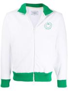 Casablanca Two Tone Fleece Sweatshirt - White
