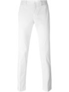 Moncler Classic Chinos, Men's, Size: 54, White, Cotton/spandex/elastane