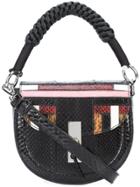 Altuzarra Woven Detail Shoulder Bag - Black