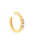 Maria Black Edison Pearl Ear Cuff - Metallic