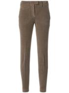 Incotex Skinny Trousers - Brown