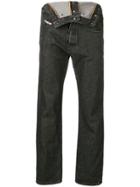 Diesel Red Tag Slim Denim Jeans - Black
