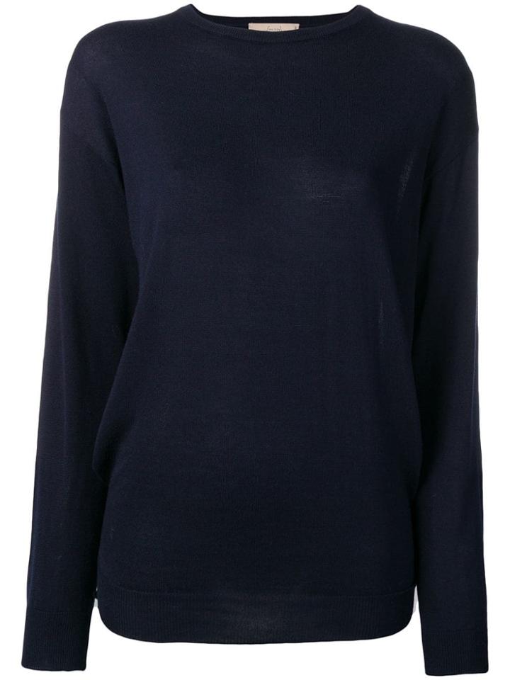 Maison Flaneur Perfectly Fitted Sweater - Blue