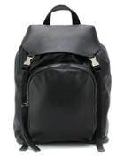 Neil Barrett Buckle Detail Backpack - Black