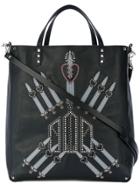 Valentino Valentino Garavani Rockstud Love Blade Tote - Black