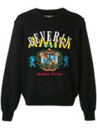 Amiri Beverly Hills Embroidered Sweatshirt - Black