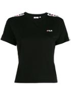 Fila Logo Band Print T-shirt - Black