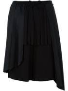 Off-white Pleated Overlay Track Shorts