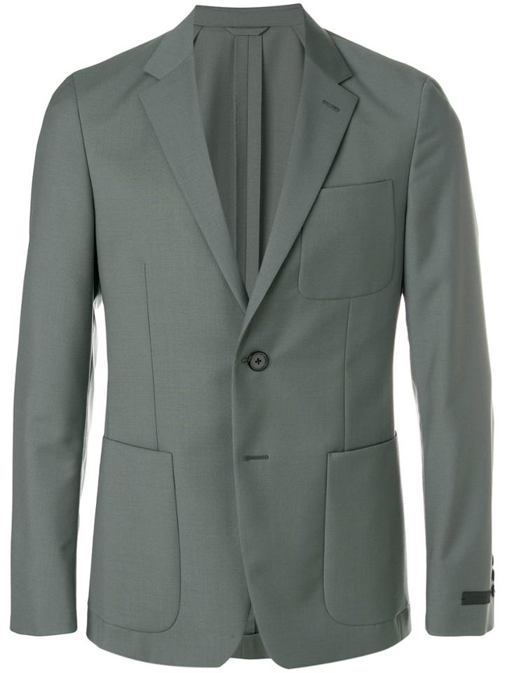 Prada Classic Slim Blazer - Grey