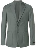 Prada Classic Slim Blazer - Grey