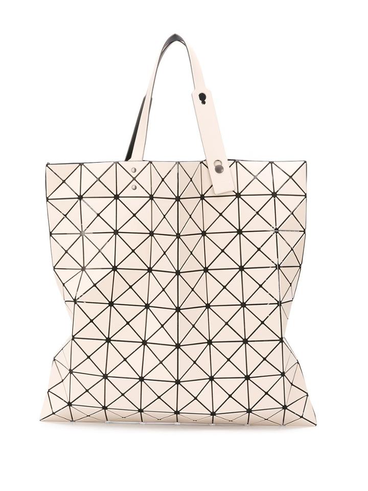 Bao Bao Issey Miyake Bi-texture Prism Tote Bag - Neutrals