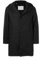 Mackintosh Black Cotton Storm System Hooded Coat Gm-007b/sh