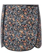 Isabel Marant - Quilted Print Skirt - Women - Silk/cotton - 36, Silk/cotton