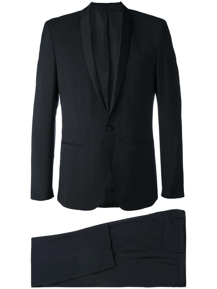 Two Piece Dinner Suit - Men - Polyester/viscose/wool - 52, Black, Polyester/viscose/wool, Calvin Klein