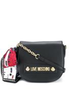 Love Moschino Scarf-bow Crossbody Bag - Black