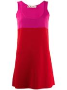 Marni Longline Tunic Tank Top - Red