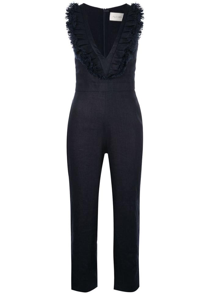 Alexis Odalys Ruffled Collar Jumpsuit - Blue
