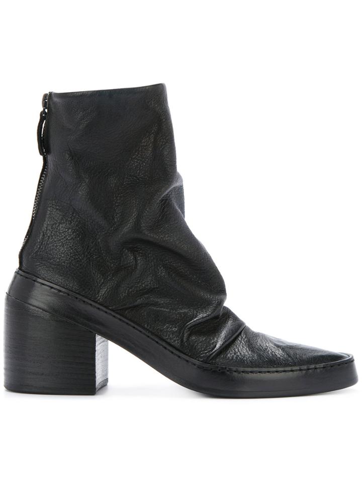 Marsèll Pointd Toe Boots - Black