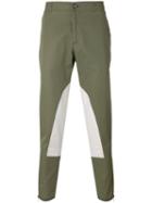 Alexander Mcqueen - Patched Chino Trousers - Men - Cotton - 48, Green, Cotton