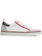 Thom Browne Calfskin Rubber Cupsole Sneaker - White