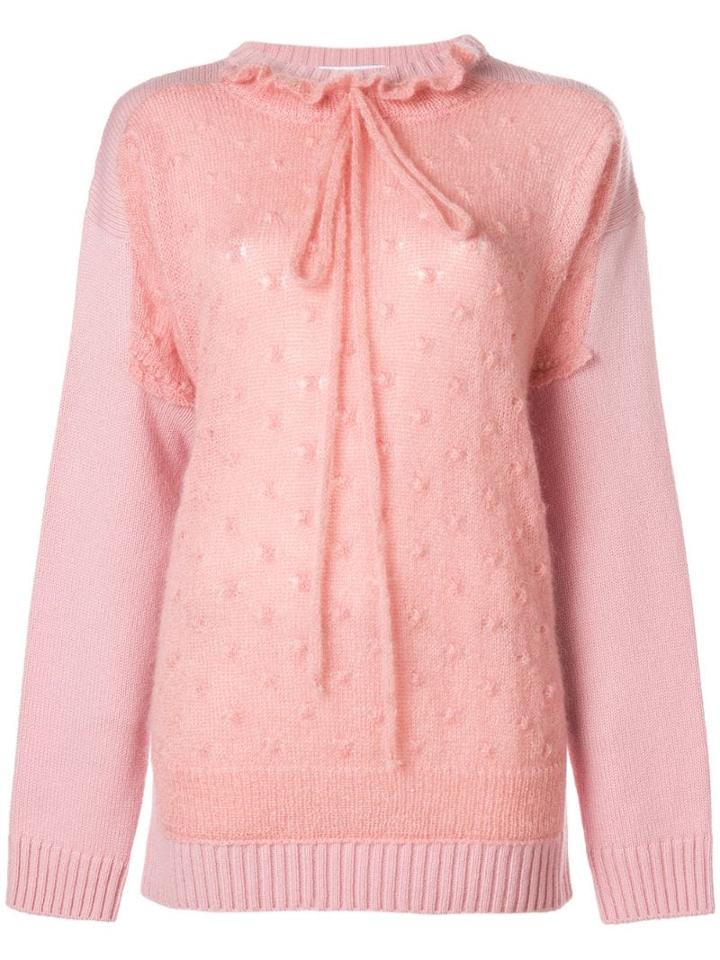 Jw Anderson Trompe L'oeil Sweater - Pink