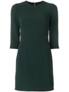 Dolce & Gabbana A-line Stitch Detail Dress - Green