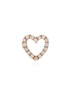 Loquet 18kt Rose Gold Diamond Heart Charm