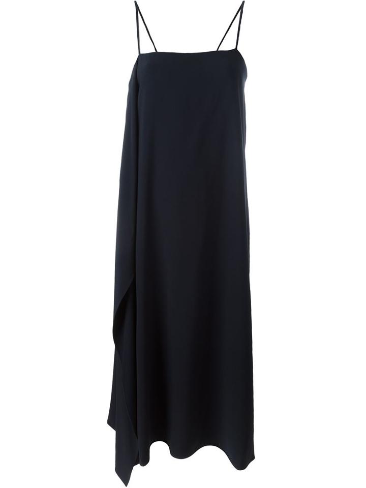 Helmut Lang Side Drape Slip Dress