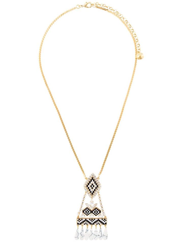 Shourouk 'ramses' Necklace, Women's, Metallic
