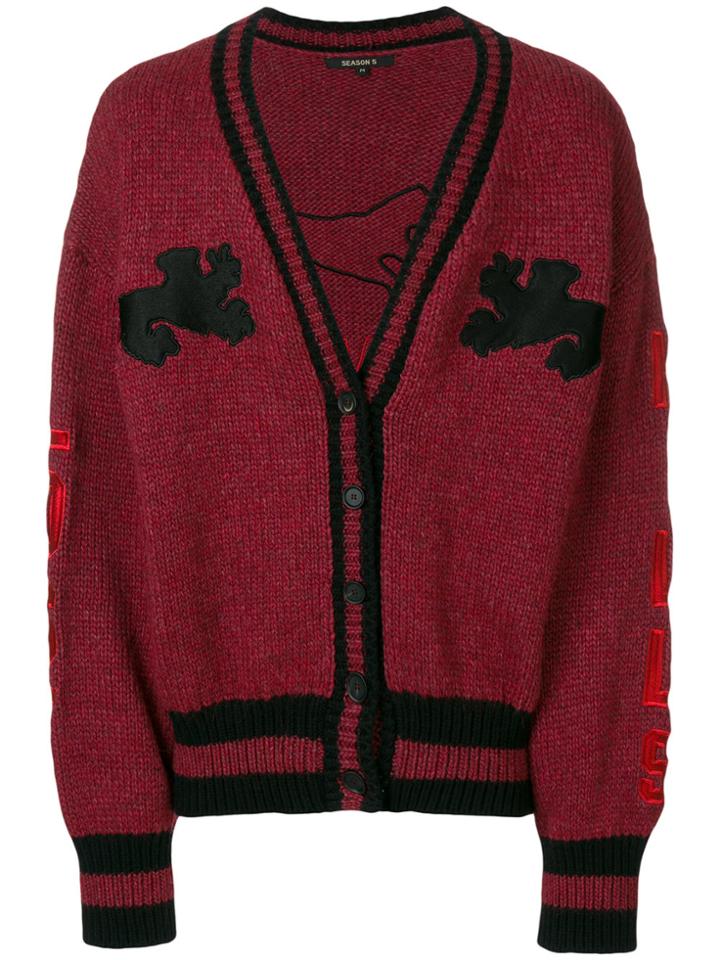 Yeezy Graphic Calabasas Cardigan - Red