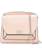 Bally - Plain Shoulder Bag - Women - Leather - One Size, Pink/purple, Leather