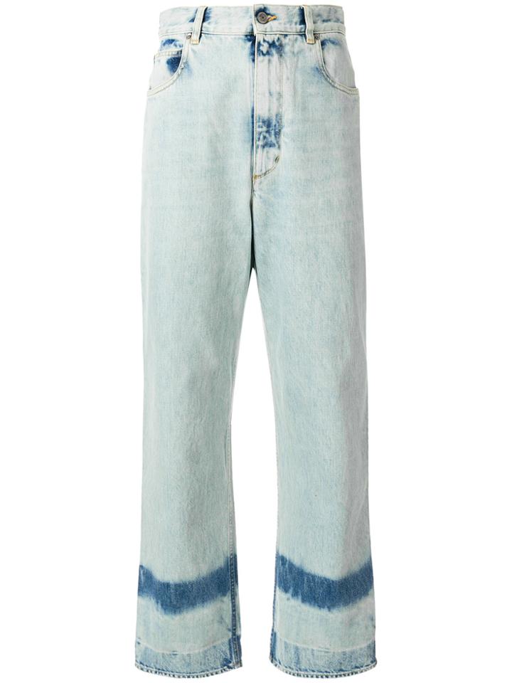 Golden Goose Deluxe Brand Cropped High-rise Jeans - Blue