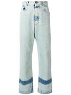 Golden Goose Deluxe Brand Cropped High-rise Jeans - Blue