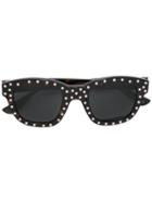 Saint Laurent - 'sl 100 Lou' Sunglasses - Women - Acetate - 48, Brown, Acetate