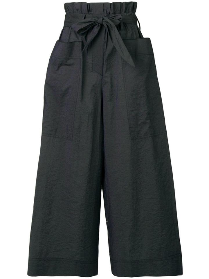 Nanushka Ines Cropped Trousers - Blue