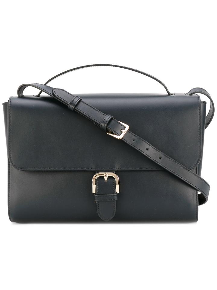 A.p.c. - Katy Bag - Women - Cotton/leather/polyester - One Size, Blue, Cotton/leather/polyester