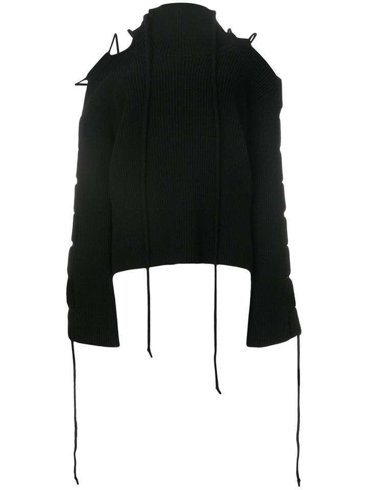 Ports 1961 Cold Shoulder Jumper - Black