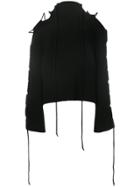 Ports 1961 Cold Shoulder Jumper - Black