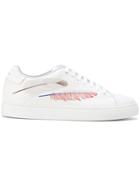 Paul Smith Feather Embroidered Sneakers - White