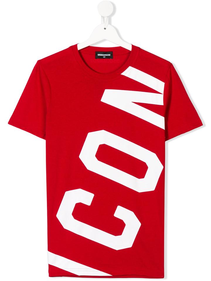 Dsquared2 Kids Teen Logo Print T-shirt