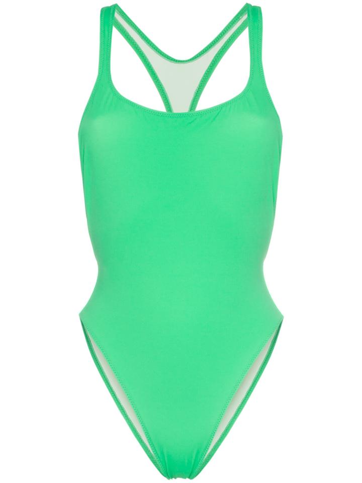 Solid And Striped The Robin Swimsuit - Green