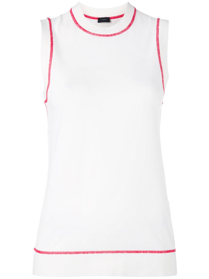 Joseph - Knitted Top - Women - Virgin Wool - Xs, White, Virgin Wool