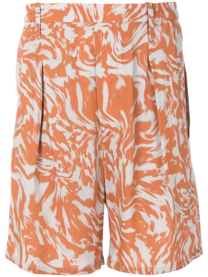 Lemaire Classic Fitted Track Shorts - Multicolour