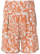 Lemaire Classic Fitted Track Shorts - Multicolour