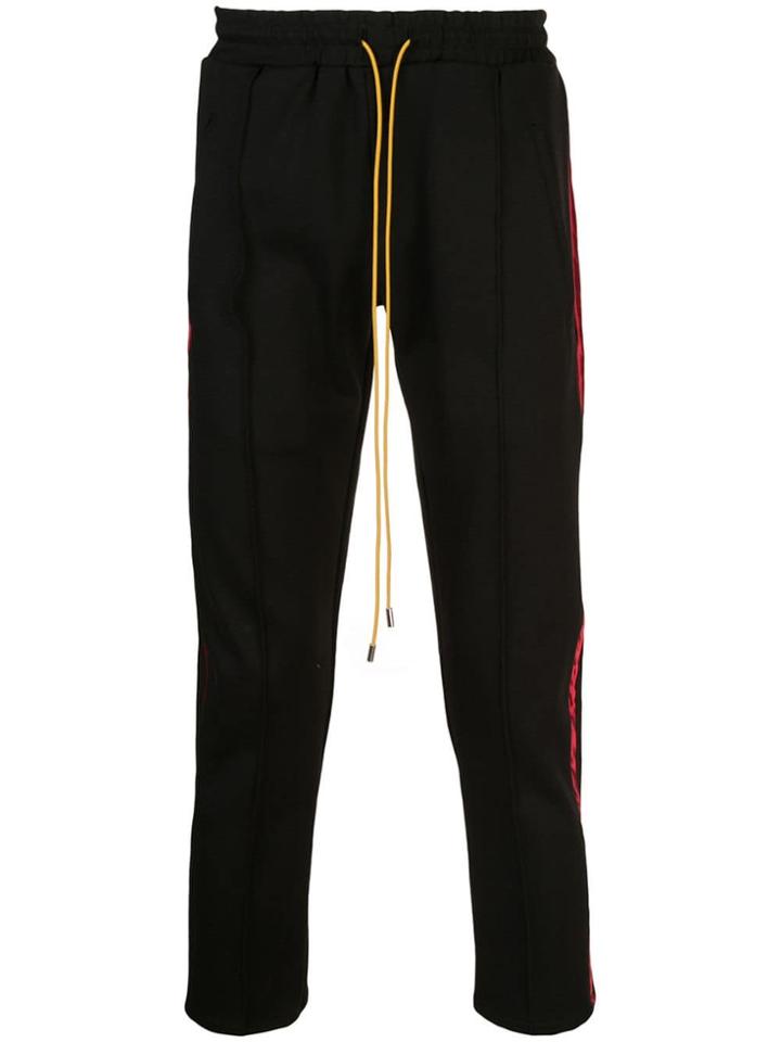 Rhude Elasticated Waist Trousers - Black