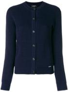 Dsquared2 Ribbed Button Cardigan - Blue